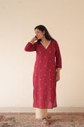 Avantika Handloom Cotton A-LINE Co-ord (set of 2)
