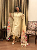 Golden Hour Jamdani Unstitched Fabric Set