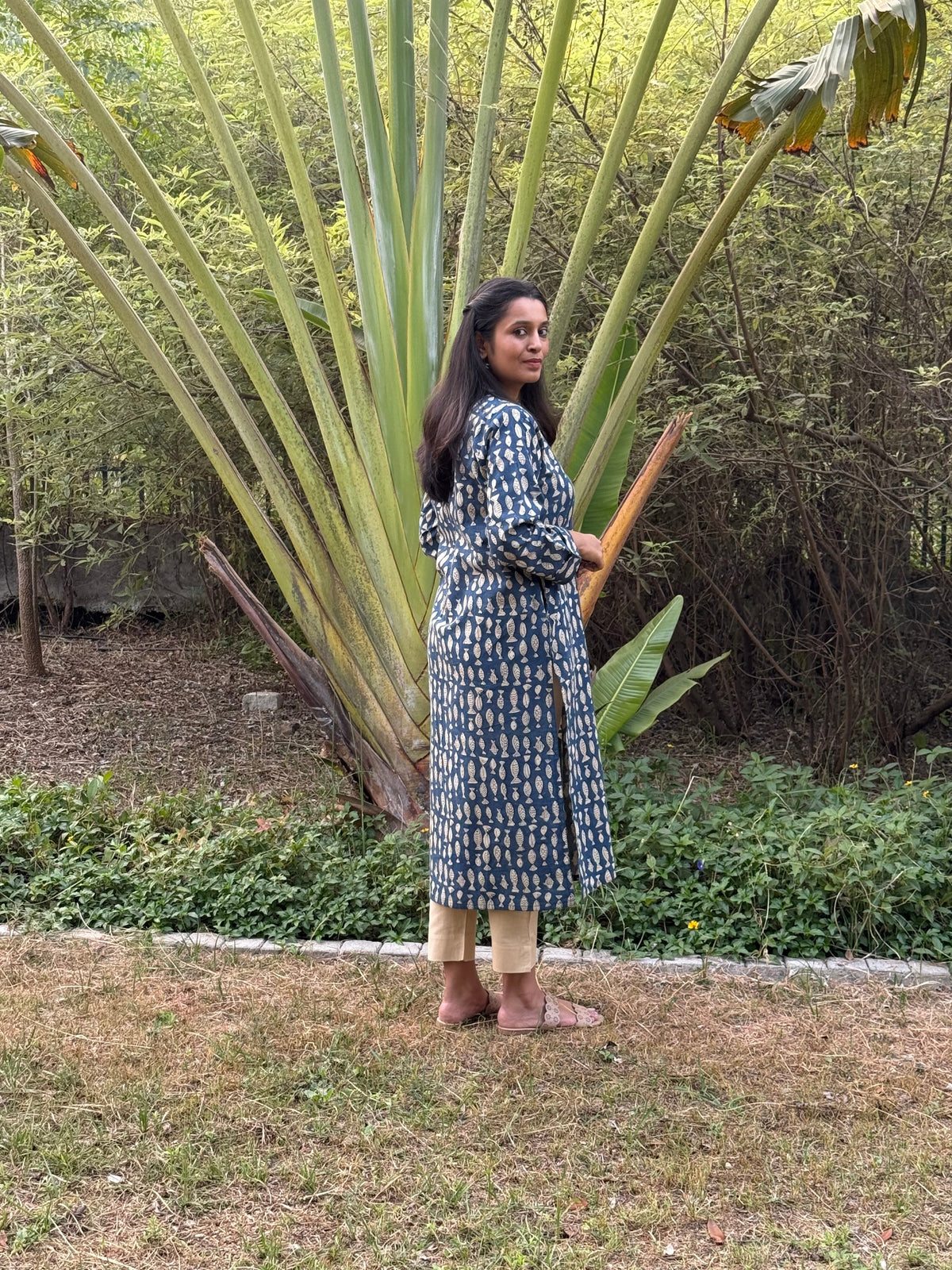 Handblock Printed Cotton Kurti