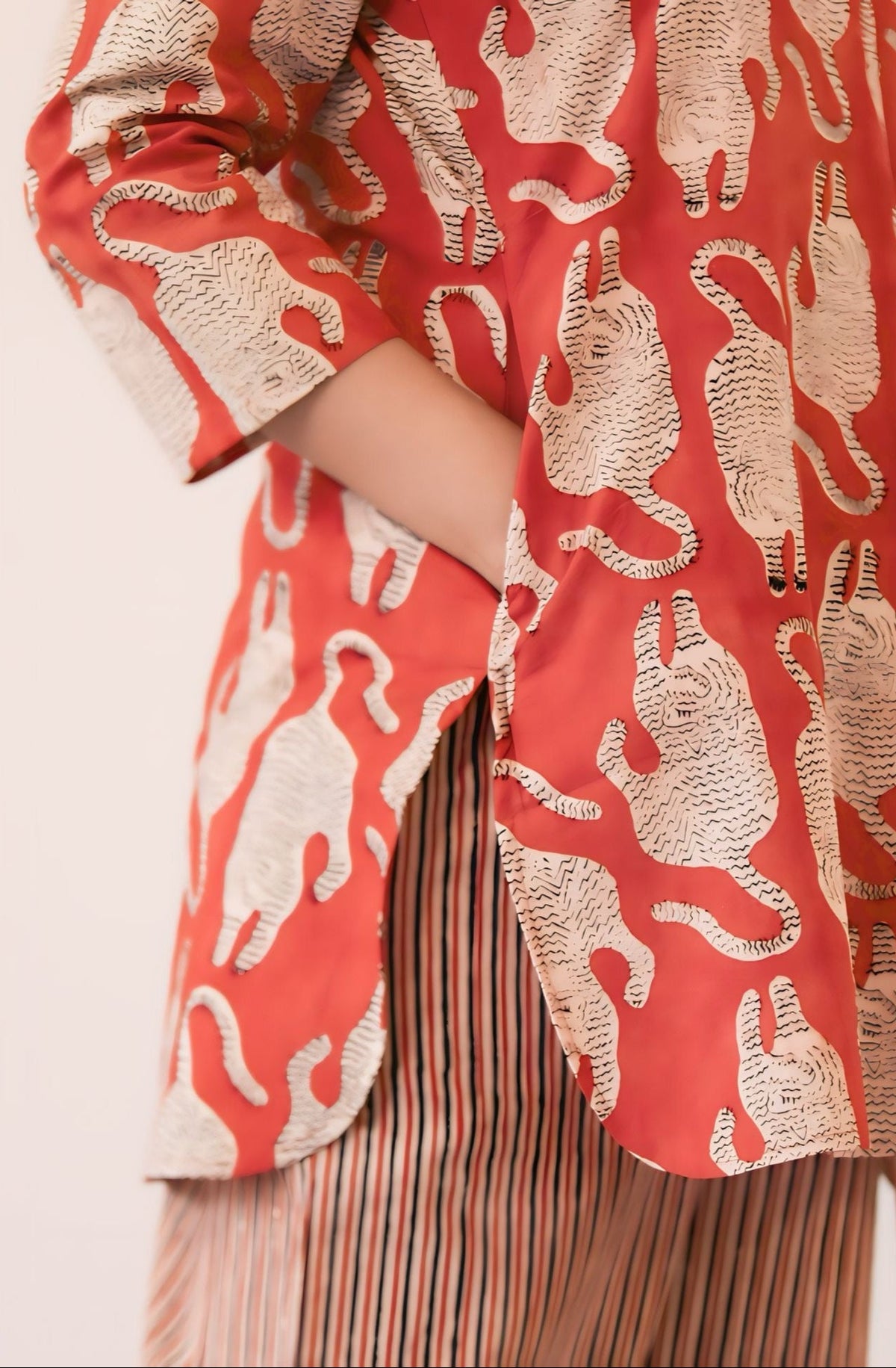 Jungle Print Cotton Top