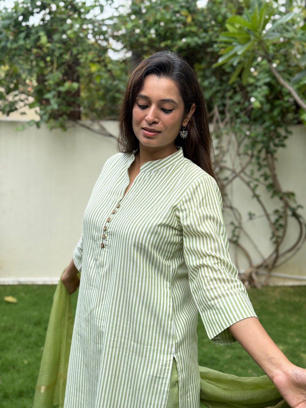 Kachi Keri Handloom Kurta Set