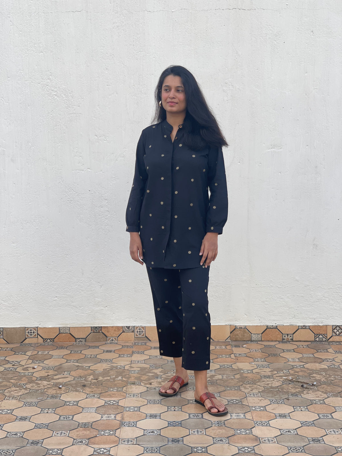 Cotton Handloom Co-ord Set