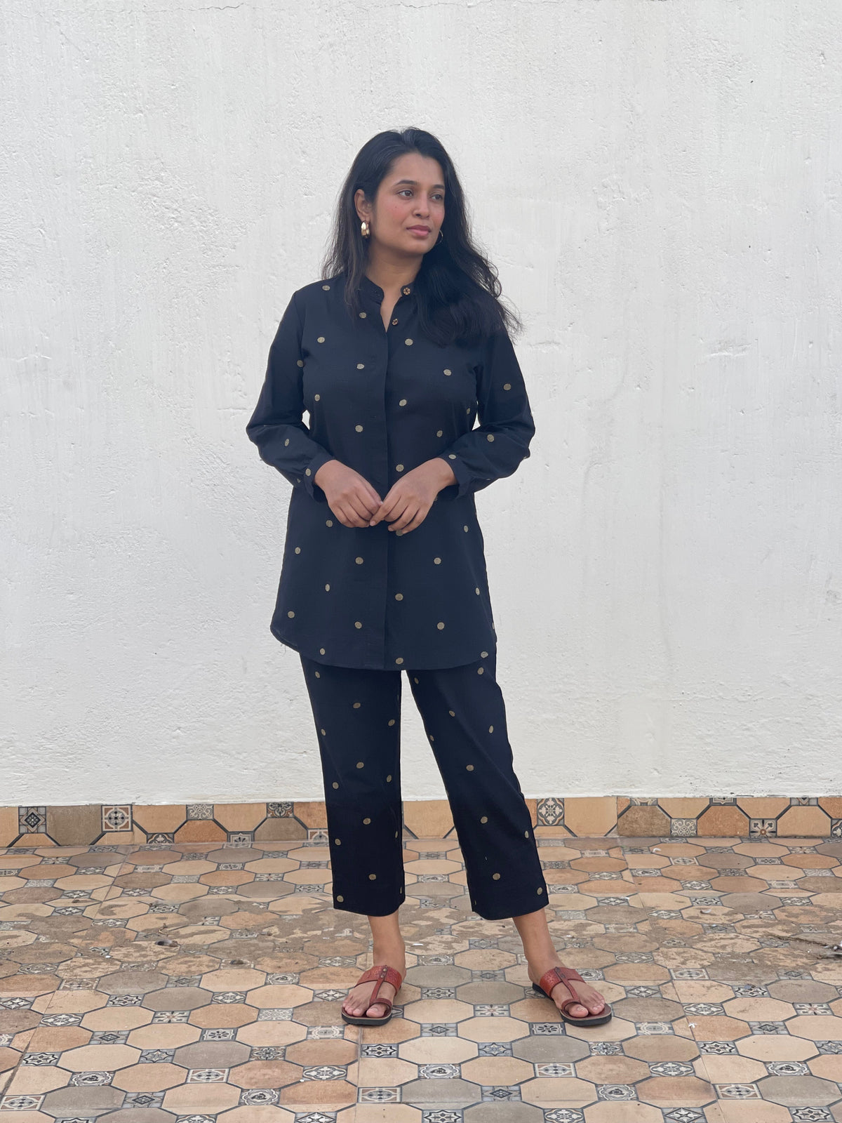 Cotton Handloom Co-ord Set