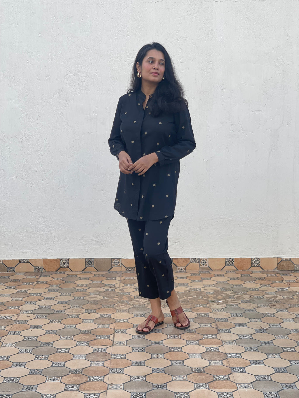 Cotton Handloom Co-ord Set