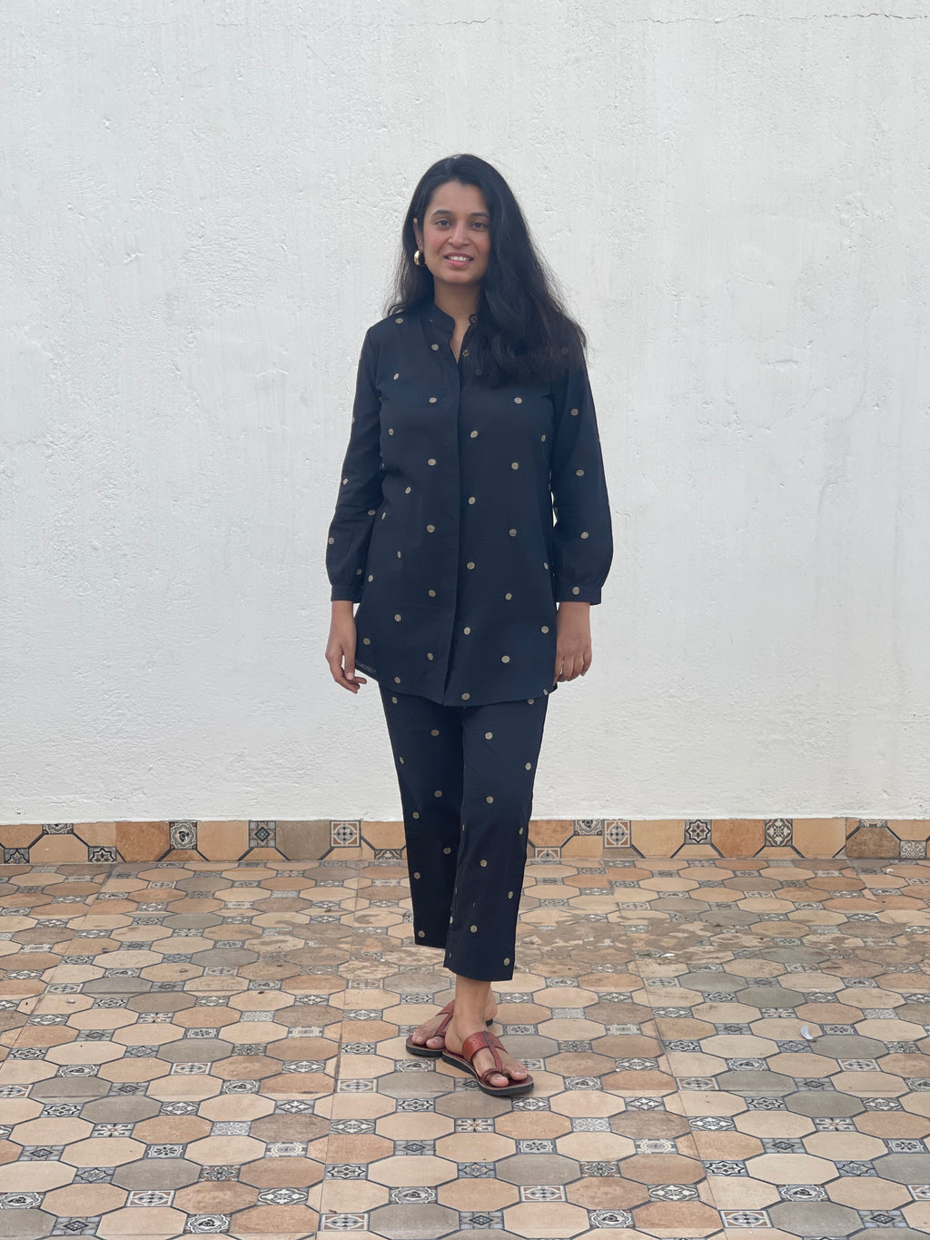 Cotton Handloom Co-ord Set