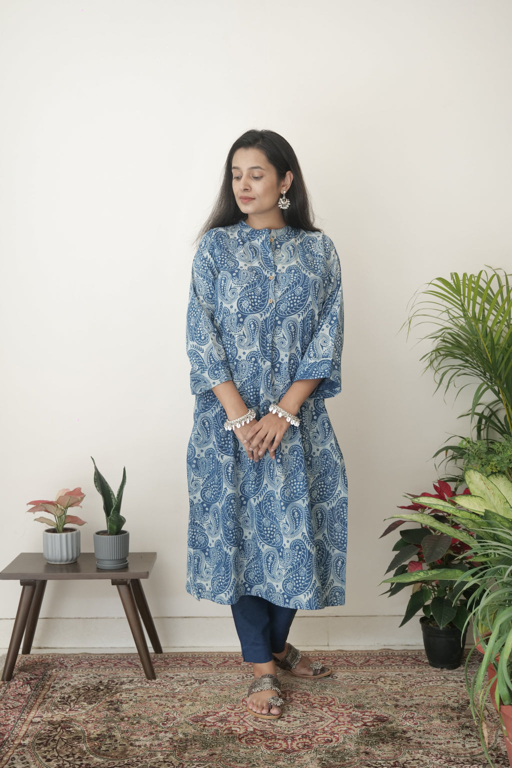 Nazani Indigo Co-ord Set | FADED