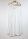 Solid White Palazzo Pant